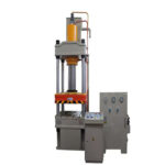 Máquina para facer potas de aceiro inoxidable Máquina automática de prensa hidráulica de catro columnas