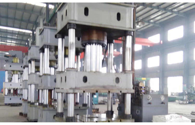 Máquina de prensa hidráulica multifuncional de catro columnas de 63 toneladas de dúas vigas de baixo custo