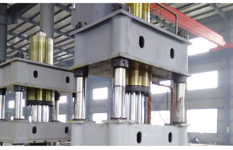 Máquina de prensa hidráulica multifuncional de catro columnas de 63 toneladas de dúas vigas de baixo custo