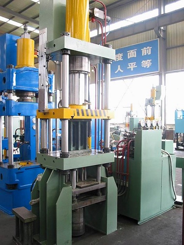 Máquina de perforación de buratos metálicos Máquina de prensa hidráulica de catro columnas de embutición profunda de 100 toneladas