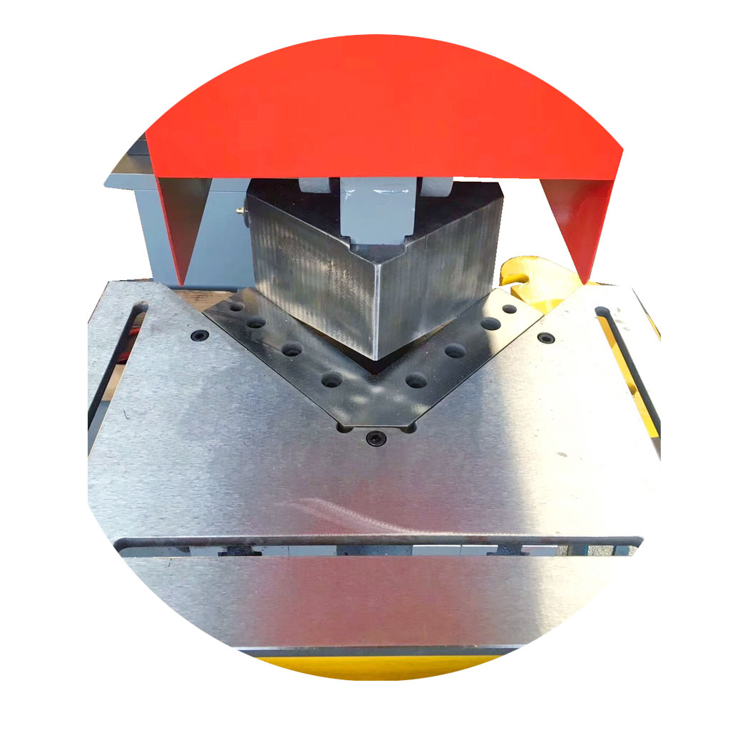 Máquina de perforación de corte en ángulo de placa de aceiro para venda